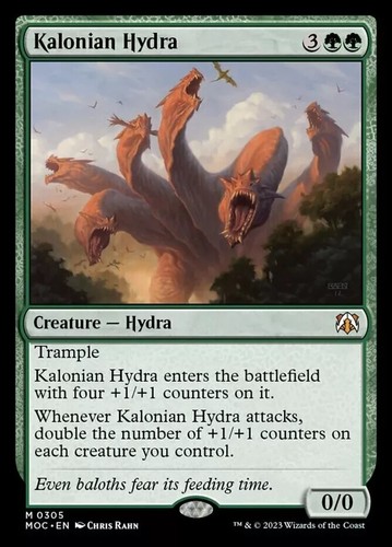 Near mint kalonian hydra - near, x