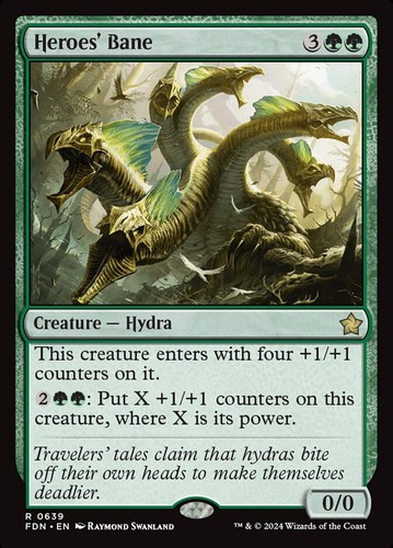 Heroes bane 639 fdn mtg - bane, nm
